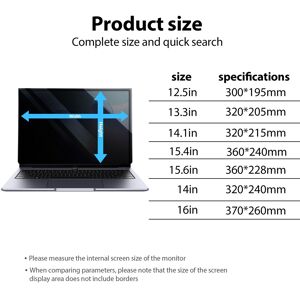 Computer Anti Blue Light Filter Screen Protector 24 Inch 16:10 Computer Anti Blue Light Filter Screen Protector 24 Inch 16:10