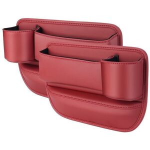 Sodial 2x(Car Leather Cup Holder Bag, Car Storage Box With Cup Holder, Car4016 Sodial 2x(Car Leather Cup Holder Bag, Car Storage Box With Cup Holder, Car4016