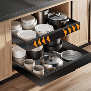 Does Not Apply Pack Of 2 Extendable Kitchen Drawers, Telescopic Drawer, Retrofitting, Kitchen C Does Not Apply Pack Of 2 Extendable Kitchen Drawers, Telescopic Drawer, Retrofitting, Kitchen C