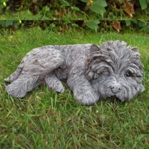 Osn Sleeping Terrier Small Garden Ornament Osn Sleeping Terrier Small Garden Ornament