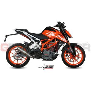Mivv Exhaust Muffler M2 Stainless Steel For Ktm 390 Duke 2017 > 2020 Mivv Exhaust Muffler M2 Stainless Steel For Ktm 390 Duke 2017 > 2020