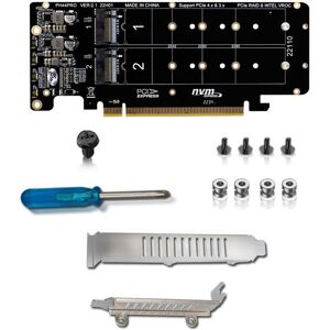 Sodial 3x(Pcie X16 To M.2 M-Key Riser Card Expansion Card Adapter Card L9e2)6085 Sodial 3x(Pcie X16 To M.2 M-Key Riser Card Expansion Card Adapter Card L9e2)6085