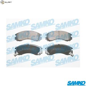 Samko Brake Pad Set Disc Brake 5sp578 For Mitsubishi Gto L200/storm Nativa/ii 3000 Samko Brake Pad Set Disc Brake 5sp578 For Mitsubishi Gto L200/storm Nativa/ii 3000
