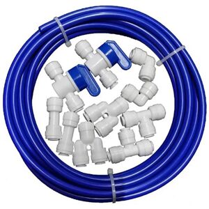 Sodial 3x(1/4 Inch O.D. Length 32.8ft(10 Meters) Ro Water Tubing, Hose Pipe For Ro2482 Sodial 3x(1/4 Inch O.D. Length 32.8ft(10 Meters) Ro Water Tubing, Hose Pipe For Ro2482