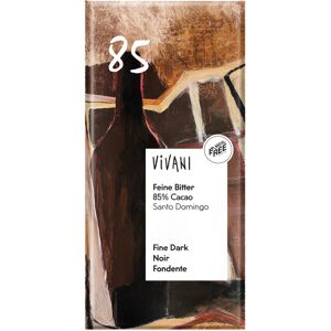 Vivani Dark Chocolate With 85% Cocoa 100g X Pack Of 10 Vivani Dark Chocolate With 85% Cocoa 100g X Pack Of 10