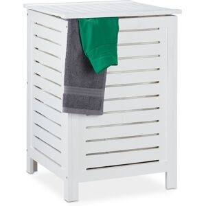 Relaxdays Washing Basket With Lid Storage Chest For Clothes Bathroom Organiser 86 L Relaxdays Washing Basket With Lid Storage Chest For Clothes Bathroom Organiser 86 L