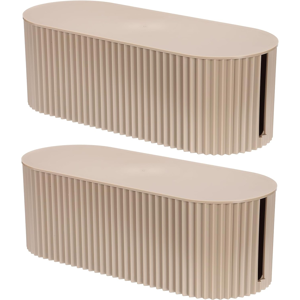 Does Not Apply 2 Pcs Cable Management Box, Cord Hider Organizer Decorative Strip Storage Box De Does Not Apply 2 Pcs Cable Management Box, Cord Hider Organizer Decorative Strip Storage Box De