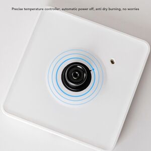 (White Eu Plug 220v)Electric Gooseneck Kettle 800ml 1000w Auto Power Off Abs Am (White Eu Plug 220v)Electric Gooseneck Kettle 800ml 1000w Auto Power Off Abs Am