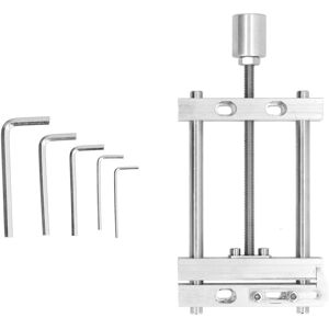 Flat Vise Clamp Metal Table Drill Press Vice Tool With Hex Wrench✈ Flat Vise Clamp Metal Table Drill Press Vice Tool With Hex Wrench✈