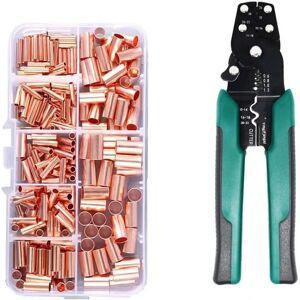 Sodial 2x(250pcs Multi-Function Electric Terminal Crimping Pliers With Wire3755 Sodial 2x(250pcs Multi-Function Electric Terminal Crimping Pliers With Wire3755