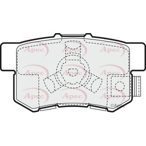 Apec Honda Brake Pads - K20a4, N22a1, K24z3, 180, 150 - Brake Pad Set Apec Honda Brake Pads - K20a4, N22a1, K24z3, 180, 150 - Brake Pad Set
