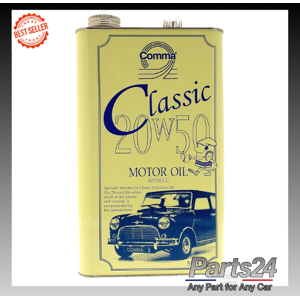 Comma Classic 20w50 Mineral Engine Oil 5 Litre Cla20505l New Comma Classic 20w50 Mineral Engine Oil 5 Litre Cla20505l New