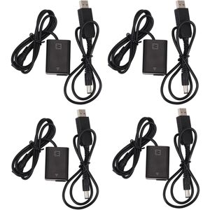 4x Np-Fw50 Dummy Battery W/dc Bank (5v 2a) Usb Adapter For A7r, A7, A7s,4705 4x Np-Fw50 Dummy Battery W/dc Bank (5v 2a) Usb Adapter For A7r, A7, A7s,4705