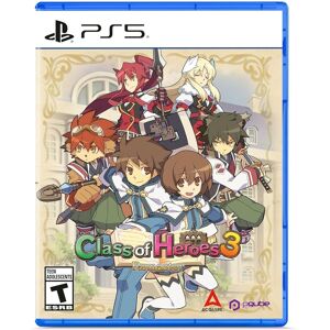 Class Of Heroes 3 Remaster - Playstation 5 Class Of Heroes 3 Remaster - Playstation 5