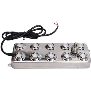 10 Head Mist Maker Ultrasonic Fogger Pond Humidifier Fog Machine Atomizing P New 10 Head Mist Maker Ultrasonic Fogger Pond Humidifier Fog Machine Atomizing P New