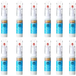 Hycote Colour Touch Up Brush Paint Xcns406 Nissan Arctic White 326 12.5ml X12 Hycote Colour Touch Up Brush Paint Xcns406 Nissan Arctic White 326 12.5ml X12