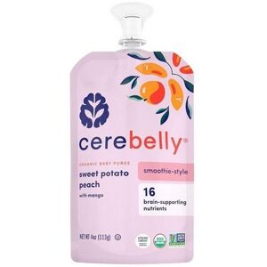 Cerebelly Organic Sweet Potato Peach Pouch 4 Oz (Case Of 6) Cerebelly Organic Sweet Potato Peach Pouch 4 Oz (Case Of 6)