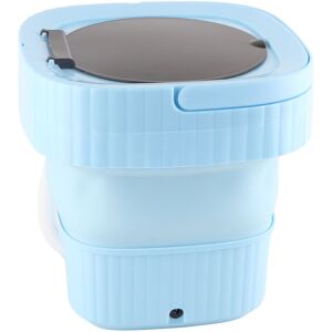 (Blue Us Standard) 6l Folding Washing Machine Fully Automatic Mini Washing Ma Am (Blue Us Standard) 6l Folding Washing Machine Fully Automatic Mini Washing Ma Am
