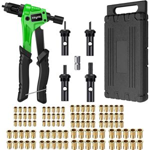 esynic Esynic Rivet Nut Tool Professional Rivet Nut Gun 8 Inch Rivnut Tool Set Hand Ri esynic Esynic Rivet Nut Tool Professional Rivet Nut Gun 8 Inch Rivnut Tool Set Hand Ri