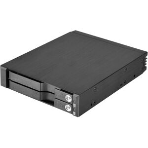 Silverstone Sst-Fs202b - Aluminium Trayless Hot Swap Mobile Rack Backplane / In Silverstone Sst-Fs202b - Aluminium Trayless Hot Swap Mobile Rack Backplane / In