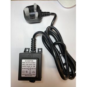 Dixietree Replacement Outdoor Waterproof Ip44 12v Ac 830ma Ac-Ac Adaptor Ymacip44-120830 Dixietree Replacement Outdoor Waterproof Ip44 12v Ac 830ma Ac-Ac Adaptor Ymacip44-120830