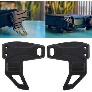 Radio Bracket Aluminum Alloy Anodized Surface Black For Ft-818nd 817nd Bs Radio Bracket Aluminum Alloy Anodized Surface Black For Ft-818nd 817nd Bs