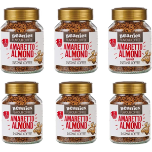 Does Not Apply Beanies Amaretto Almond Flavour Instant Coffee 50g, 6 Pack Does Not Apply Beanies Amaretto Almond Flavour Instant Coffee 50g, 6 Pack