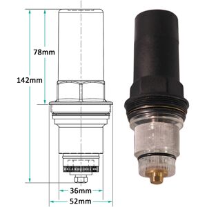 Heatra Sadia Heatrae Sadia Megaflo 3 Bar Pressure Reducing Valve Cartridge 95605824 Heatra Sadia Heatrae Sadia Megaflo 3 Bar Pressure Reducing Valve Cartridge 95605824