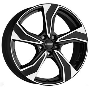 Alloy Wheel Dezent Kb Dark 7.5x18 5x112 Black/polished Fuu Alloy Wheel Dezent Kb Dark 7.5x18 5x112 Black/polished Fuu