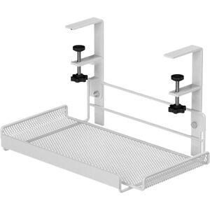 Sodial 2x(Under Desk Cable Management Tray, Workstation Storage, Metal Cable Tray9042 Sodial 2x(Under Desk Cable Management Tray, Workstation Storage, Metal Cable Tray9042