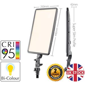 Pixapro Bi-Colour Video Led Panel Light Dimmable Continuous Diffused Strip Tiltable 45w Pixapro Bi-Colour Video Led Panel Light Dimmable Continuous Diffused Strip Tiltable 45w