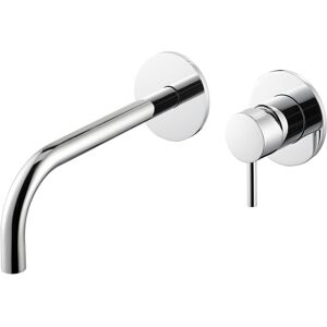 Vema Maira Basin Mixer Tap Wall Mounted - Chrome Bathroom Tap Vema Maira Basin Mixer Tap Wall Mounted - Chrome Bathroom Tap