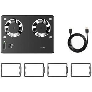 3x(Sp-A8 Camera Cooling Fan For A7m4 Zve1 A6700 A7c2 Zve10 Zv1 R53326 3x(Sp-A8 Camera Cooling Fan For A7m4 Zve1 A6700 A7c2 Zve10 Zv1 R53326