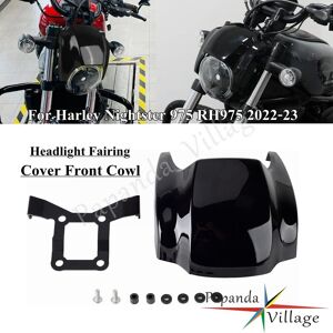Papandacycle Front Headlight Fairing Cover Cowl Kit For Harley Nightster 975t Rh975 2021-2024 Papandacycle Front Headlight Fairing Cover Cowl Kit For Harley Nightster 975t Rh975 2021-2024