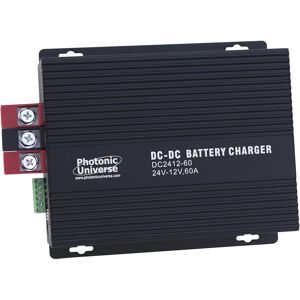 Photonic Universe 60a 24vdc To 12vdc Advanced Automatic Multi-Stage Battery-To-Battery Charger Photonic Universe 60a 24vdc To 12vdc Advanced Automatic Multi-Stage Battery-To-Battery Charger