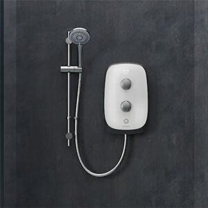 Aqualisa Emerge Electric Shower - 8.5kw Arctic White Meln31 Aqualisa Emerge Electric Shower - 8.5kw Arctic White Meln31