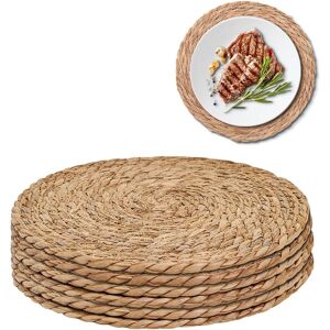 Round Woven Placemats, Round Placemats Set Of 6, 30cm Placemats, Place Mats For Round Woven Placemats, Round Placemats Set Of 6, 30cm Placemats, Place Mats For
