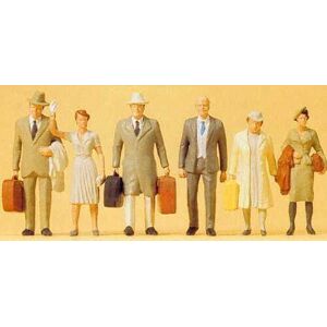 Preiser Passengers Figures - Model Train Passengers - PR65317 Preiser Passengers Figures - Model Train Passengers - PR65317