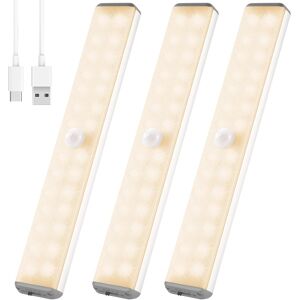 vcy Wireless Under Cupboard Light With 28 Led Motion Sensor - Warm White 3000k Type vcy Wireless Under Cupboard Light With 28 Led Motion Sensor - Warm White 3000k Type