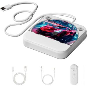 Portable Cd Player For Car, Vehicles Home & Office Car Cd Player With Usb/aux Portable Cd Player For Car, Vehicles Home & Office Car Cd Player With Usb/aux