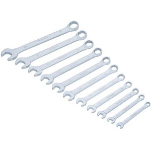 Bluespot Tools Combination Spanner Set, Metric / Set Of 11 Metric 6 To 19mm Mult Bluespot Tools Combination Spanner Set, Metric / Set Of 11 Metric 6 To 19mm Mult