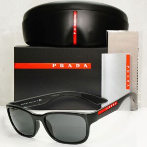 Prada Sunglasses Black Demishiny Square Sport Ps05vs Sps 05v-F 1bo-5s0 59mm Prada Sunglasses Black Demishiny Square Sport Ps05vs Sps 05v-F 1bo-5s0 59mm