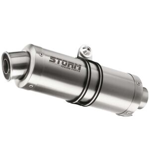 Exhaust Storm By Mivv Muffler Gp Steel Aprilia Tuono Fighter 1000 2002 > 2005 Exhaust Storm By Mivv Muffler Gp Steel Aprilia Tuono Fighter 1000 2002 > 2005