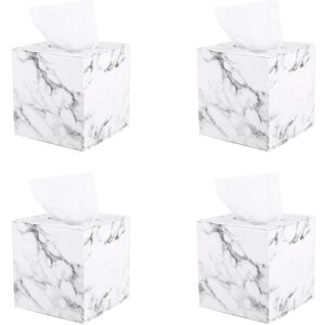 Sodial 4x Marble Square Square Tissue Box Pu Leather Roll Holder Toilet Box2163 Sodial 4x Marble Square Square Tissue Box Pu Leather Roll Holder Toilet Box2163