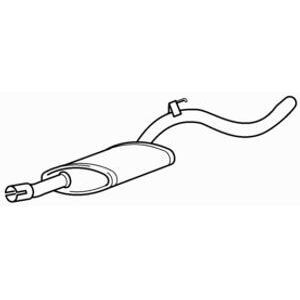 Premium Centre Exhaust Middle Silencer For Jaguar Xjr Supercharged 4.0 (1994-1997) Premium Centre Exhaust Middle Silencer For Jaguar Xjr Supercharged 4.0 (1994-1997)