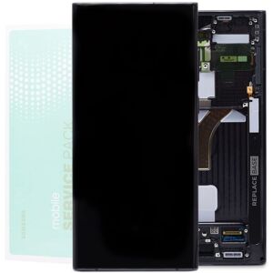 Amoled Screen Assembly Frame For Samsung Galaxy S22 Ultra Replacement Black Uk Amoled Screen Assembly Frame For Samsung Galaxy S22 Ultra Replacement Black Uk