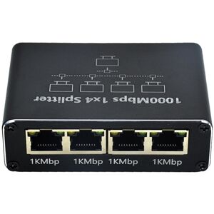 Sodial 4x(Gigabit Splitter 1-To-4 Cable Splitter Rj45 Port Ethernet Splitter7773 Sodial 4x(Gigabit Splitter 1-To-4 Cable Splitter Rj45 Port Ethernet Splitter7773