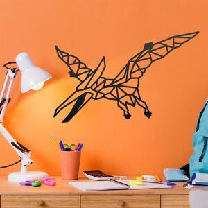Black Country Metal Works New Geometric Black Steel Pterodactyl Wall Art - 34cm Black Country Metal Works New Geometric Black Steel Pterodactyl Wall Art - 34cm