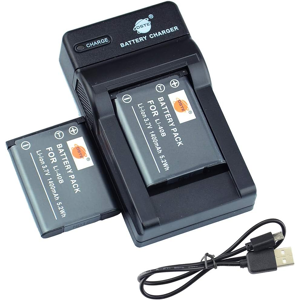 Does Not Apply Li-40b Li-Ion Battery (2-Pack) And Micro Usb Charger Suit For Olympus D-630 D-72 Does Not Apply Li-40b Li-Ion Battery (2-Pack) And Micro Usb Charger Suit For Olympus D-630 D-72