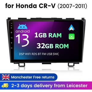 Junsun Carplay For Honda Cr-V 2007-2011 Android13 Car Radio Stereo Gps Sat Nav Rds Dab+ Junsun Carplay For Honda Cr-V 2007-2011 Android13 Car Radio Stereo Gps Sat Nav Rds Dab+